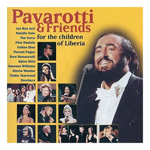 Pavarotti & Friends - For The Children Of Liberia  Audio Cd