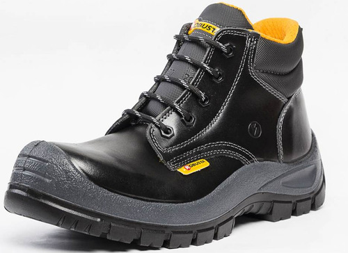 Bota De Seguridad Warrior Dieléctrica En Cuero Con Puntera 