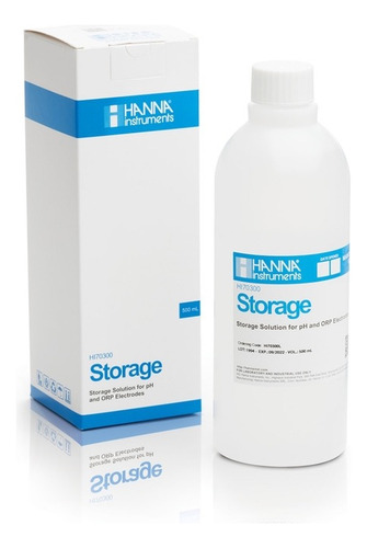Kit Soluciones De Almacenamiento Y Limpieza 500ml Hanna