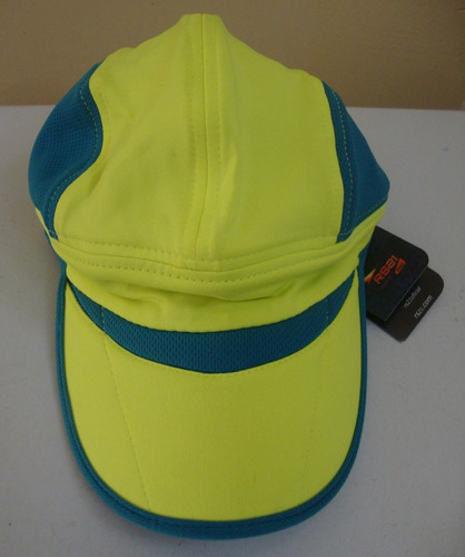 Gorra Rs21 Amarillo Lima/azul En Polyester