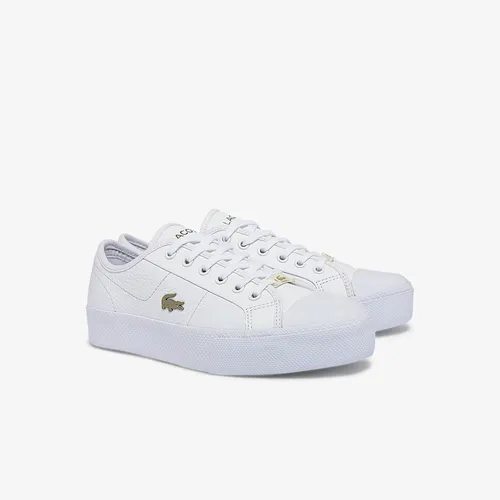 Sneakers de mujer Lacoste Ziane en piel con plataforma