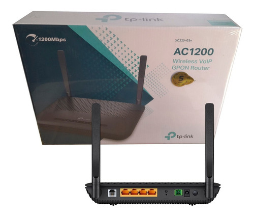 Router Gpon Tp-link Xc220-g3v Voip Dual Banda Ac1200 Wireles