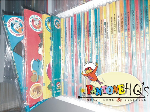Coleção Completa Tio Patinhas - 1 Ao 637 / Incluindo A Nº 9 Crianças / Excelente Estado / 1963 / Com A Maioria Dos Brindes Intactos / + Coleções Almanaque-especial-comemorativas / Oportunidade Única (Usado)