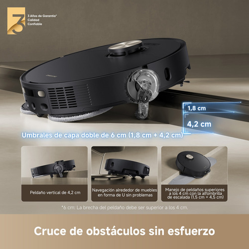 Robot Aspiradora Y Trapeador Dreame L50 Ultra Negro