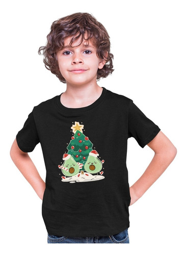 Playera Navidad - Niños - Aguacate Navideño