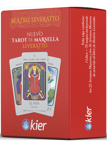 Nuevo Tarot De Marsella Leveratto (libro + Cartas) Leveratto