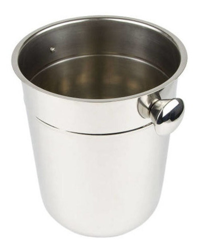 Balde Champagne Inox Para Una Botella Medidas 22x26 Cms 