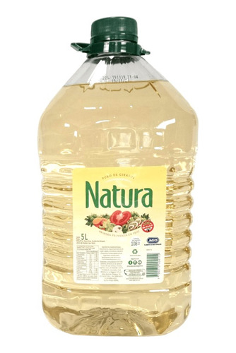 Aceite De Girasol Natura Botella Sin Tacc 5 L Caja X 4 