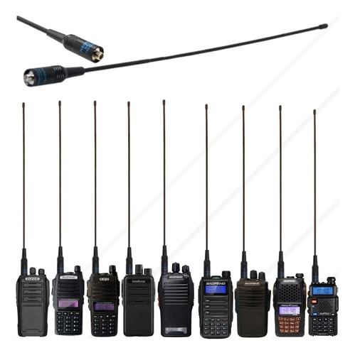 Antena Nagoya Na-771 Vhf/uhf Para Rádios Baofeng Uv-5r, Uv-8