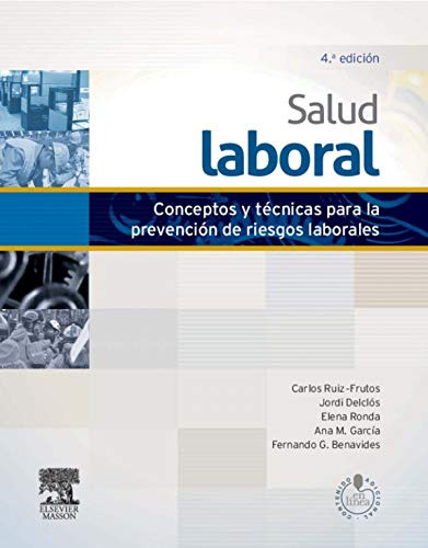 Libro Salud Laboral De Fernando G. Benavides, Carlos Ruiz-fr