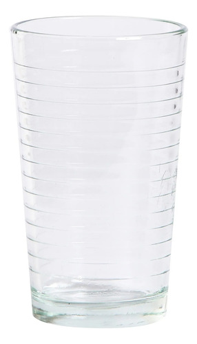 Vaso De Vidrio Marca Durax Cobra 350ml Pack 6 Unidades Durax