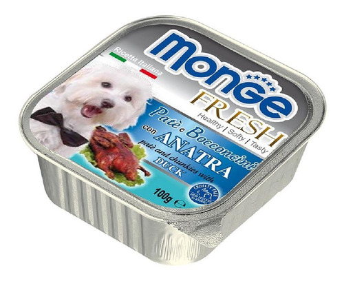 Alimento Para Perro -monge Fresh Cane Anatra 100 Gr