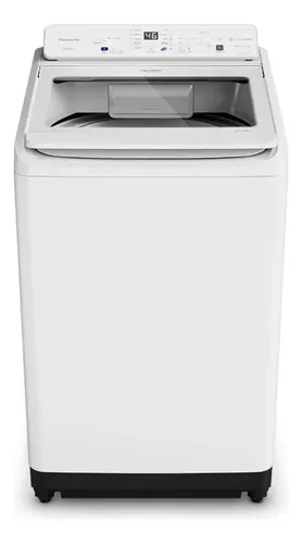 Máquina de lavar Intuitive+ Panasonic 19kg SmartSense Sistema Ciclone Dial Ciclo Pet Branca - NA-F190A1W 220V