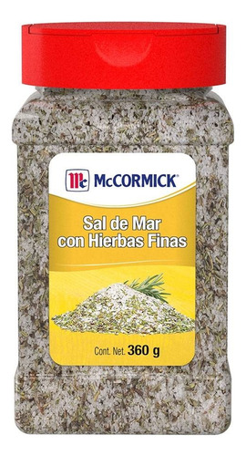 3 Pza Sal De Mar Mccormick Con Hierbas Finas 360 G