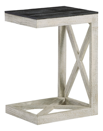 Progressive Furniture Jules C-table, Blanco