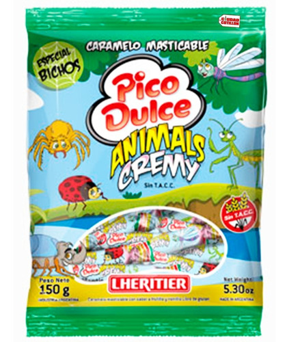 Caramelos Largo Pico Dulce Animals Cremy 143 U Lheritier-cc