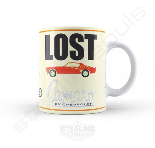 Taza Porcelana Fierrera | Lost | Chevrolet Camaro Z28 1971