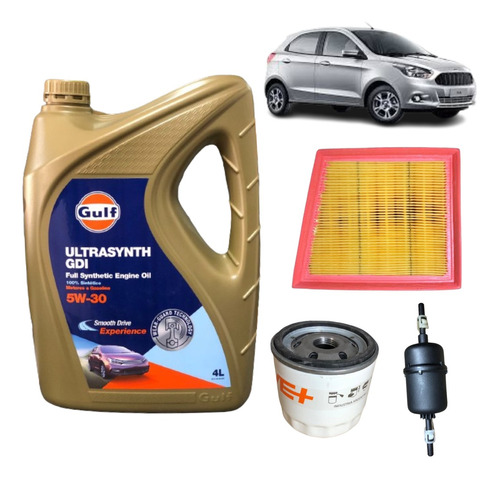 Kit Service Filtros-aceite 5w30 Ford Ka Kinetic