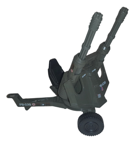 Gi Joe Twin Battle Gun Whirlwind Hasbro 1983 Cañon Doble (Usado)