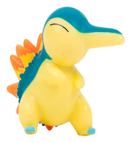 Pokémon - 3 Figuras De Ação -cyndaquil, Jigglypuff E Marowak