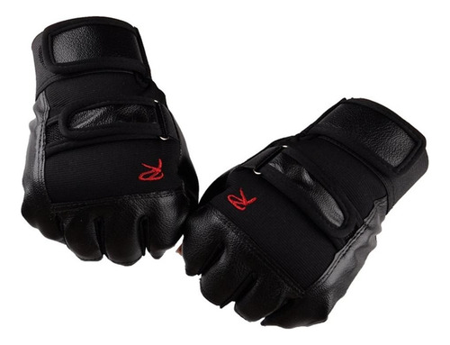 Guantes De Cuero Pu Ejercicio Gimnasio Deportes Fitness