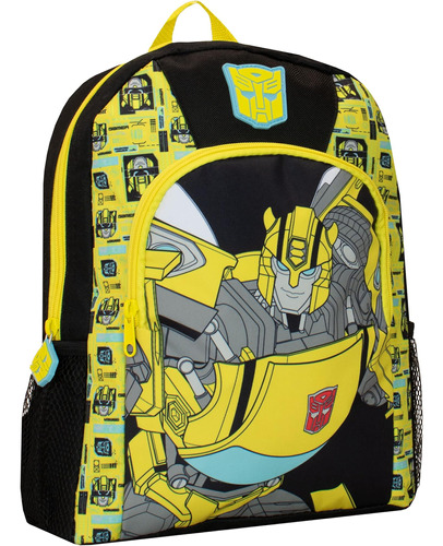 Mochila Infantil Transformers Abejorro Amarillo