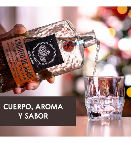 Pack De 2 Raicilla Cachito De Agave Blanco 750 Ml