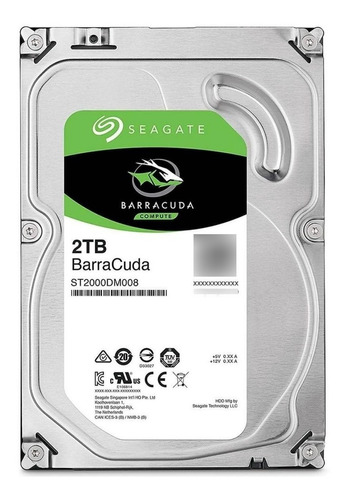 Hd Interno 2tb Seagate Barracuda St2000dm008 7200rpm