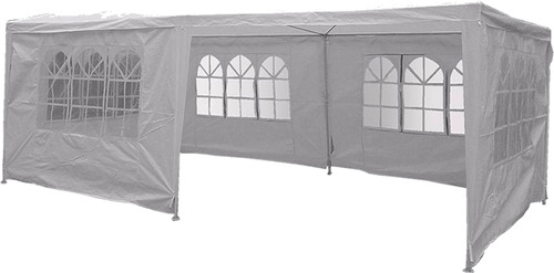 Carpa Para Fiestas De 3x6 Metros Blanca Con Paredes Lateral