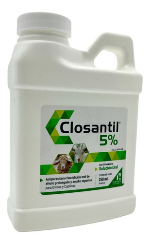 Desparasitante Closantil 5% Oral Ovinos Y Caprinos 250ml