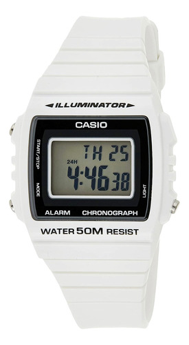 Reloj Digital Multifunción Casio W-215h Resistente Al Agua