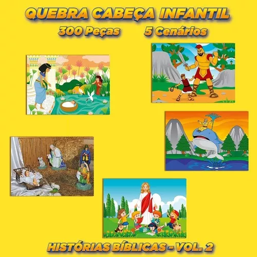 Quebra Cabeça; Biblicos; infantil; evangélicos