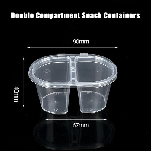 Reusable Snack Container, Snack Pack Container, Snack Box