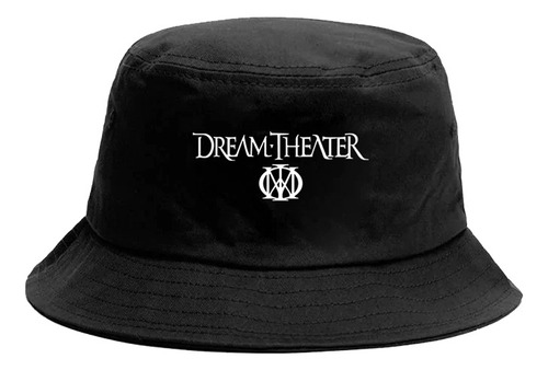 Gorro Bucket Hat Dream Theater Logo Estampado