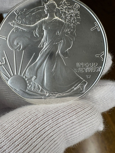 Monedas American Eagle 2024 - Tubo 20 X 1 Dólar Plata 31.10g
