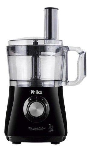 Multiprocessador Philco All in One 2 em 1 800W preto 220V