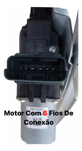 Máquina Vidro Elétrico Com Motor Duster/oroch Trasei Direita