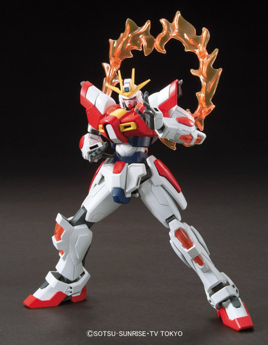 Hg 1/144 Build Burning Gundam Gundam Build Figthers Armable