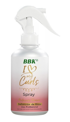 Spray Definición De Rizos Bbk 240ml