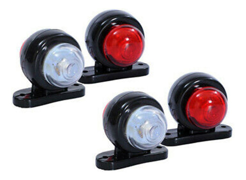 Lámparas De Contorno Led Rojas Y Blancas De 12 V/24 V Para C