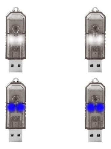 Lmpara Led Usb De Ambiente Interior Del Automvil, Led Usb Pa