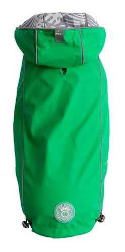 Impermeable Reversible Verde Para Perro Gfpet - S