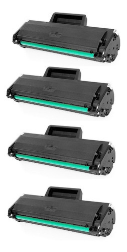 4x Cartucho Toner Laser Mfp 135a 135w Sem Chip 105a W1105a
