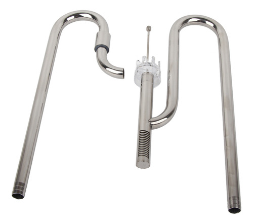 Conjunto De Entrada E Saída De Tubos De Lírio De Aço Inoxidá