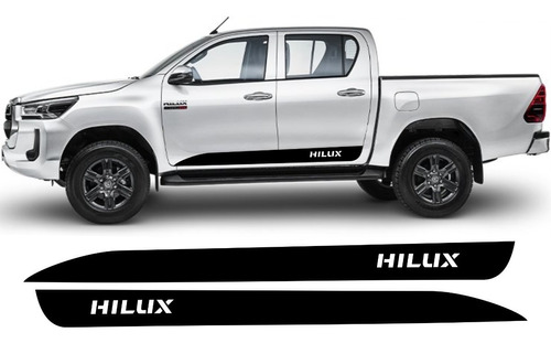 Calca Calcomania Sticker Franjas Stripe Toyota Hilux