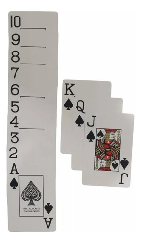 Carta Poker Baraja Juego Mesa I Impermeable