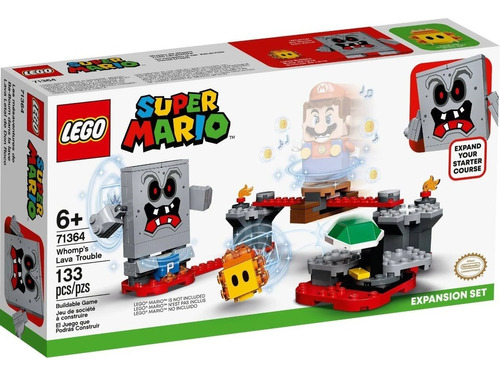 Lego Super Mario 71364 Set De Expansión Lava Letal De Roco