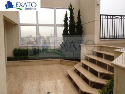 Imagem 5 de 15 de Cobertura Duplex 4 Dormitorios Todos Suites Na Vila Nova Conceição Com 310m² - Em7701