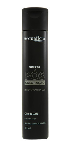 Shampoo Acquaflora Pós Coloração Óleo De Café - 300ml