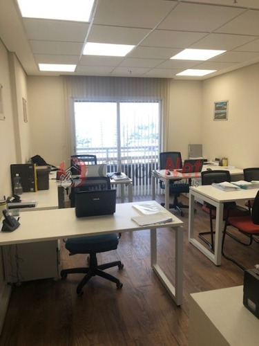 Imagem 2 de 11 de Ótima Sala Comercial Mobiliada Para Locação No Centro De São Bernardo - 7928
